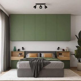 Spot Sollux SL.1318 ELBA 3xE27/15W/230V negru