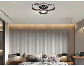 Lustră LED dimabilă, montaj aplicat pe tavan, 150W, 230V, 3000-6500K, cu telecomandă