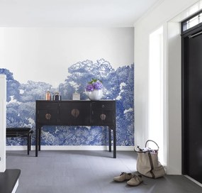 Tapet Bellewood, Porcelain Toile, Rebel Walls