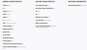 Lustra cu Ventilator si telecomanda AMELIA L CONE LED gri