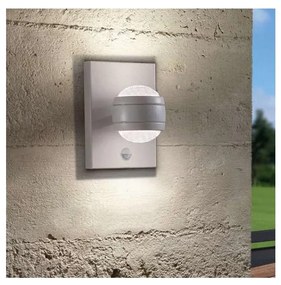 Eglo 96019 - Aplica LED de exterior cu senzor SESIMBA 1, 2xLED/3,7W, IP44