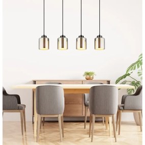 Lustră pe cablu Globo 16056-4H FELICIA 4xE27/60W/230V