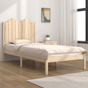 3103743 vidaXL Cadru de pat single, 90x190 cm, lemn masiv de pin