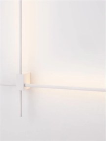 Aplica de perete liniara LED CCT PEAK alb