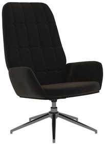 341251 vidaXL Scaun de relaxare, negru, piele întoarsă artificială