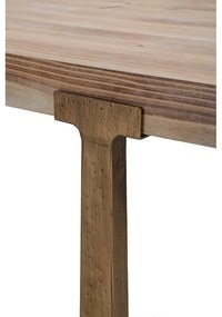 Masă de dining în culoare naturală 150x90 cm Ankara – Mauro Ferretti