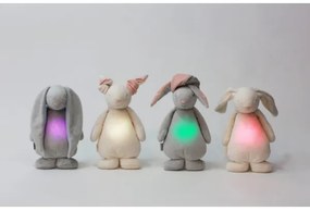 Pluș de îmbrățișat cu sunete și lumină Moonie iepuraș sky