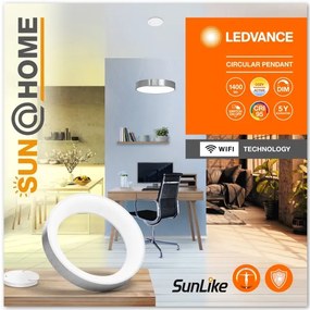 Ledvance - Candelabru LED dimabil SUN@HOME CIRCULAR 18,5W/230V Wi-Fi