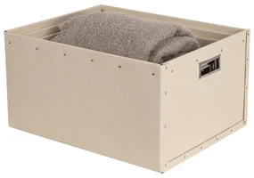 Cutii de depozitare bej 3 buc. din carton Ture – Bigso Box of Sweden