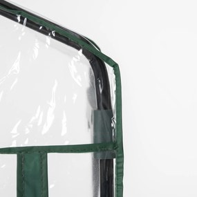 Mini Sera de Gradina si Terasa cu 5 Etajere pentru Plante Gradina de Legume, fructe, ierburi din Otel si PVC, 69x49x193cm Outsunny | Aosom Romania
