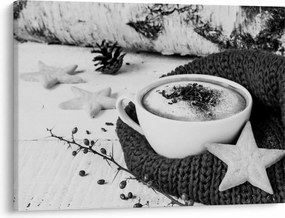 Tablou - Cappuccino de iarnă (70x50 cm)