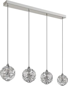 Globo 16047-4HC - Lustru LED pe cablu VIRINA LED/32W/230V