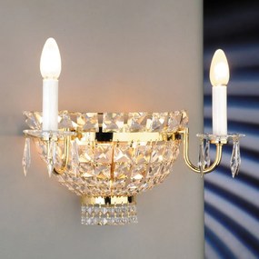 Aplica de perete cristal Swarovski AMBASSADOR auriu