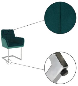 Zondo Scaun de sufragerie Chira (smaragd). 1021264