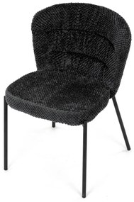Set de scaune de sufragerie Bouclé CT-W1077 GREY2,4 buc