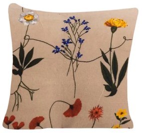 Fata de perna din micropolar HERBAR 45x45 cm, bej