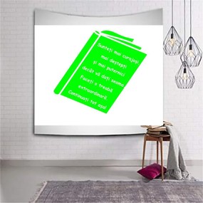 Sticker perete Citat motivational carte 4