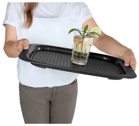 Tavă servire Wenko Black Outdoor Kitchen, negru