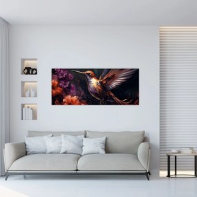 Tablou - Colibri (120x50 cm)