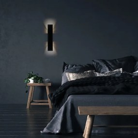 Aplică LED Rabalux 71057 AMPEL LED/6W/230V 3000K negru