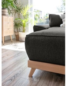 Colțar variabil extensibil Miuform Dazzling Daisy, gri închis