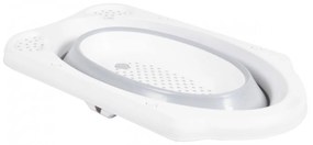 Cadita pliabila cu stender pentru bebelusi si copii NOVOKIDS™ Maoui Folding Tub, Baita bebe, Forma ergonomica, Dimensiuni 84x48x23 cm, Supapa