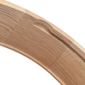 Brilagi - Plafonieră LED CARVALHO, 20W/230V, finisaj stejar, Ø 27,5 cm