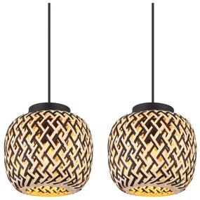 Lustră pe cablu Globo 15766-4H COLLY 4xE27/15W/230V