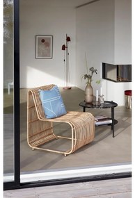 Vază din sticlă Hübsch Frosted, înălțime 30 cm, maro