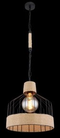 Lustră pe lanț Globo 15674H1 HALIA 1xE27/60W/230V