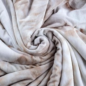 decoDoma Pătură cu blăniţă 3D VISURI DE MIEL 140 x 200 cm