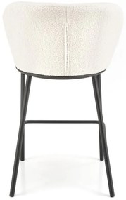 Scaun de bar Bergman, crem