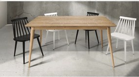 MASA SIMPLY- LEMN MASIV - LEMN NATUR - 140 CM / 85 CM / H 77 CM