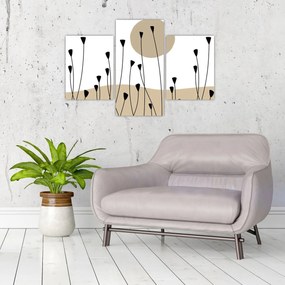 Tablou - Pajiște grafică N⁰2 (90x60 cm)