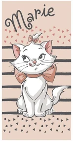 Disney Marie Yummy prosop de baie pentru pisică, prosop de plajă 70x140cm