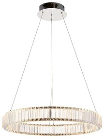 Endon 102255 - Lustră LAGUNA cu LED, dimerizabilă, suspendată pe cablu, LED/36W/230V, crom lucios