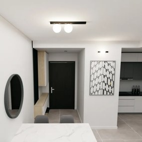 Plafonieră FIT 2xE14/10W/230V alb