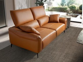 Canapea design LUX 2 locuri Brown Leather