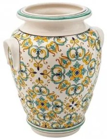 Vaza decorativa din ceramica, Medicea Multicolor, Ø32xH50 cm