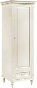 Dulap lemn masiv crem Provence -Natur, 73 × 64 × 210 cm