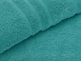 Prosop de baie CLASSIC COLOR 70 x 140 cm albastru petrol, 100% bumbac