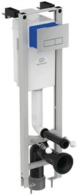 Set de instalare incastrata ECO M pentru WC suspendat si clapeta, crom Crom