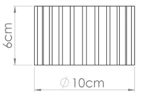 Sollux SL.1782 - Spot AURA 1xGX53/10W/230V, 6 cm, alb