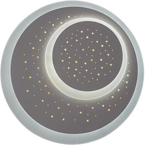 Rabalux - Plafonieră LED dimabilă, 47 W, 230 V, 3000-6000 K, cu telecomandă