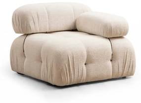 Fotoliu Modular Bubble R1, Crem