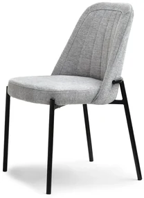 Scaun Ella (gri + negru). 1111044
