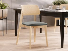 Scaun sufragerie KD 63 (Fag + Gri) . 1103457