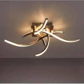 Lustră LED RGB dimabilă SWING LED/24,4W/230V Leuchten Direkt 11995-55 + telecomandă