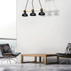 Lustră pe lanț FARO 3xE27/60W/230V