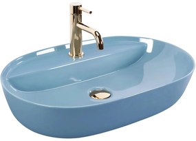 Rea Aura lavoar 60.5x40.5 cm ovale de blat albastru REA-U6618
